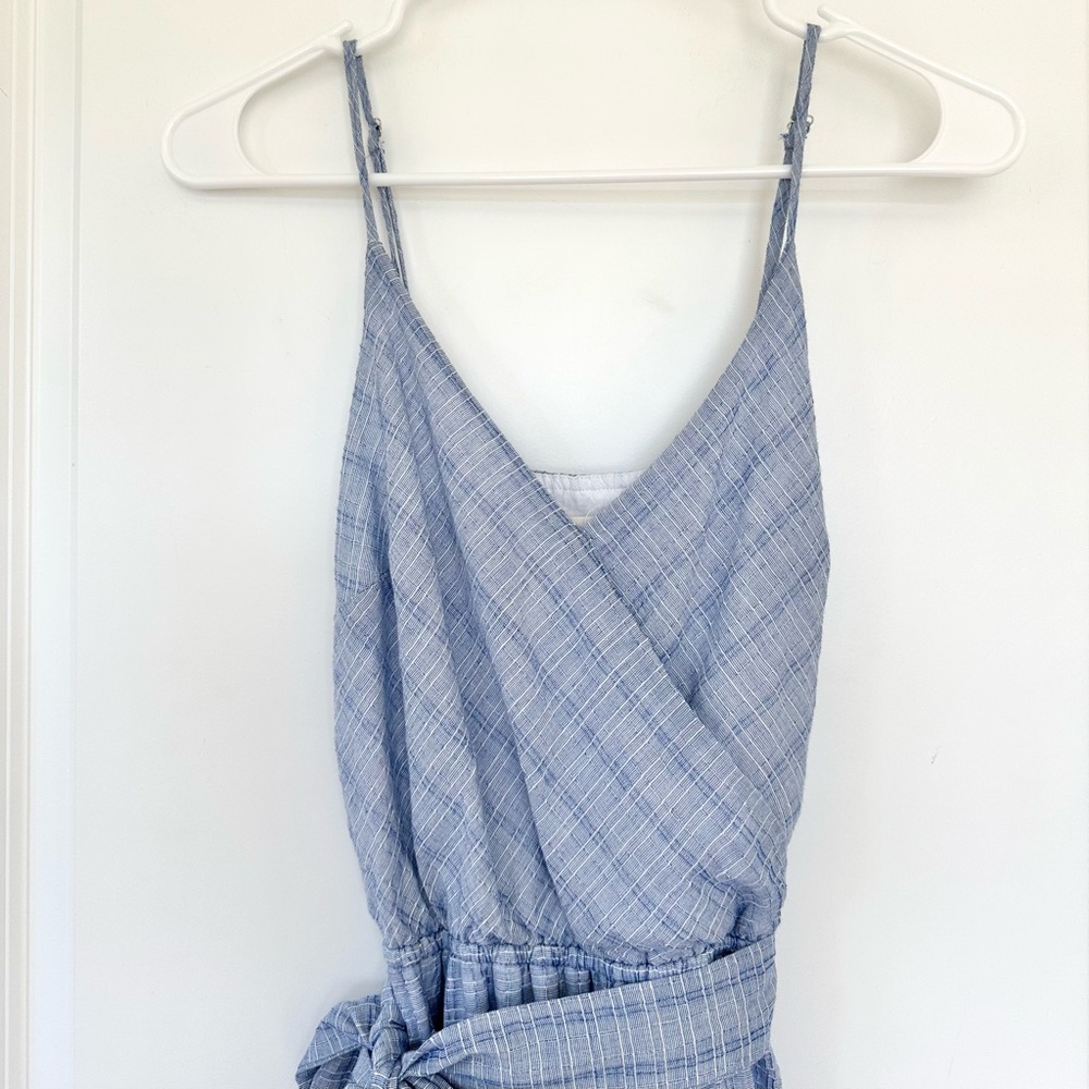 Universal Thread Light Blue Asymmetrical Dress - image 4